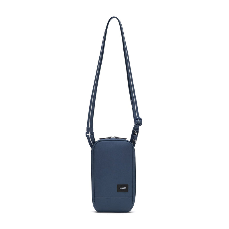 Pacsafe® RFIDsafe™ RFID blocking tech crossbody, Coastal Blue