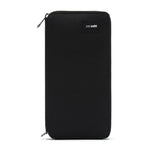Pacsafe® RFIDsafe™ RFID blocking travel wallet, Jet Black