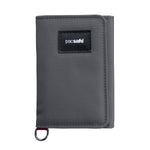 Pacsafe® RFIDsafe™ RFID blocking trifold wallet, Slate