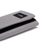 Pacsafe® RFIDsafe™ RFID blocking trifold wallet, Stone