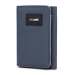 Pacsafe® RFIDsafe™ RFID blocking trifold wallet, Coastal Blue