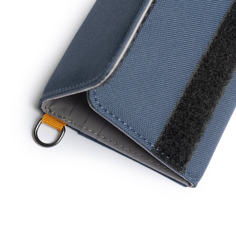 Pacsafe® RFIDsafe™ RFID blocking trifold wallet, Coastal Blue