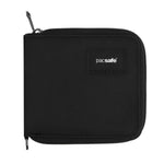 Pacsafe® RFIDsafe™ RFID blocking zip around wallet, Black