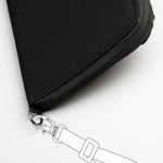 Pacsafe® RFIDsafe™ RFID blocking zip around wallet, Black