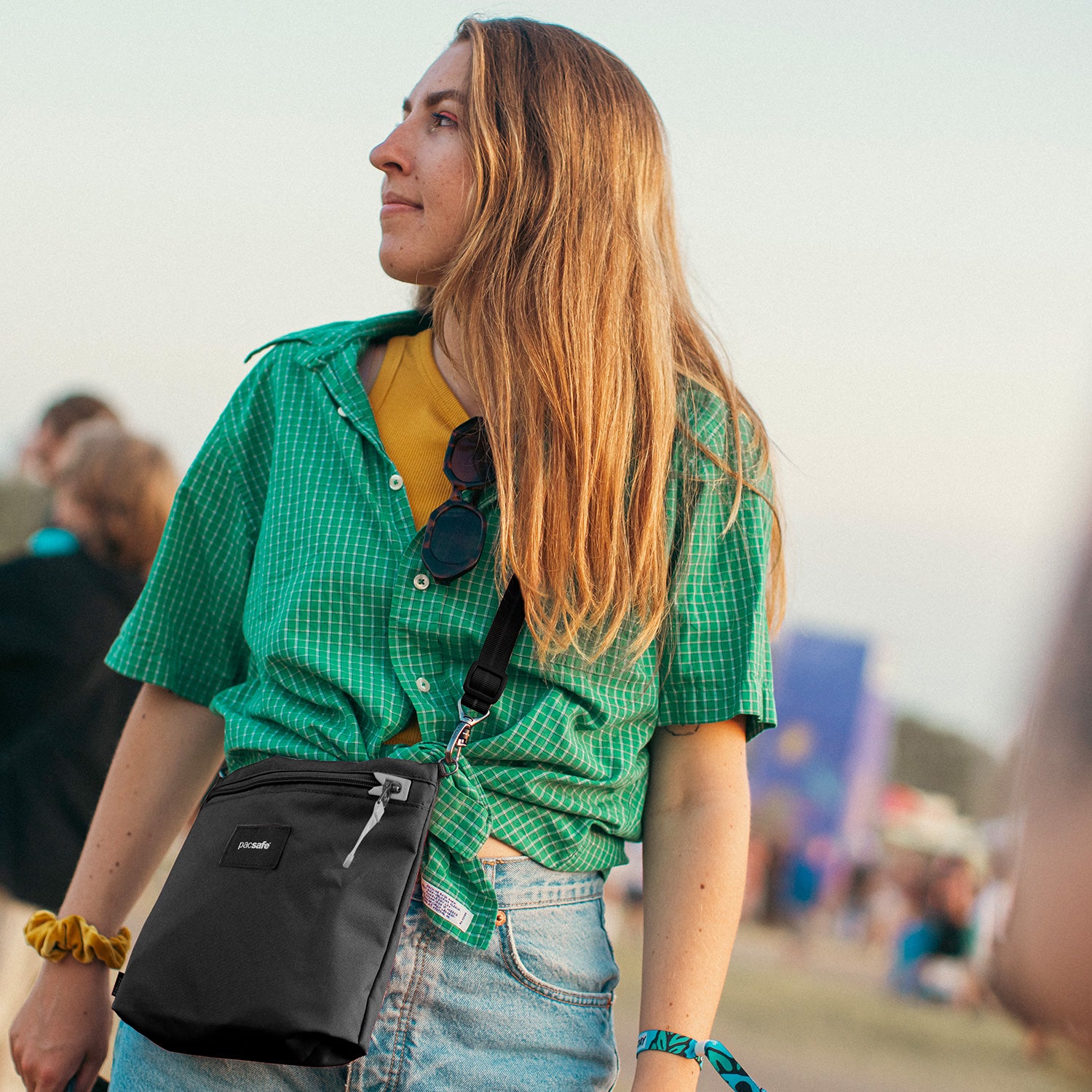 Product image of Pacsafe® GO anti-theft crossbody pouch