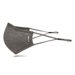 Protective & Reusable Silver iON Face Mask, Silver Gray