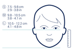 Protective & Reusable Silver iON Face Mask, Silver Beige