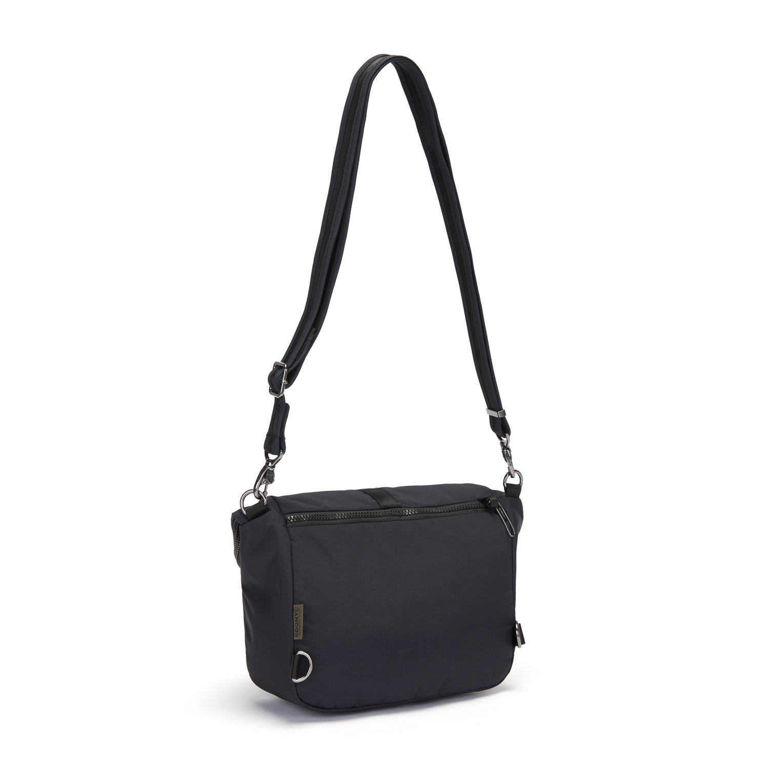 Black crossbody backpack sales