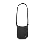 Pacsafe® Coversafe® V75 RFID blocking neck pouch, Black