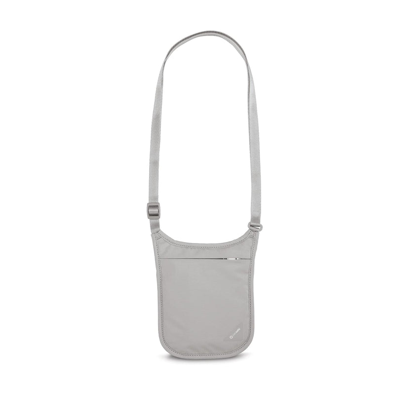 Pacsafe® Coversafe® V75 RFID blocking neck pouch, Gray