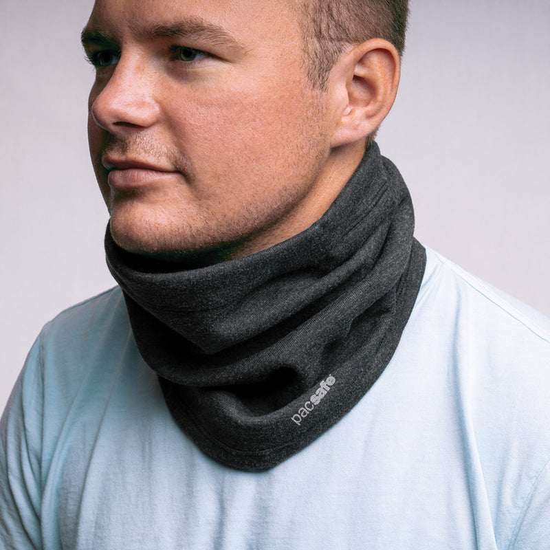 Neck Gaiter, Heather Charcoal