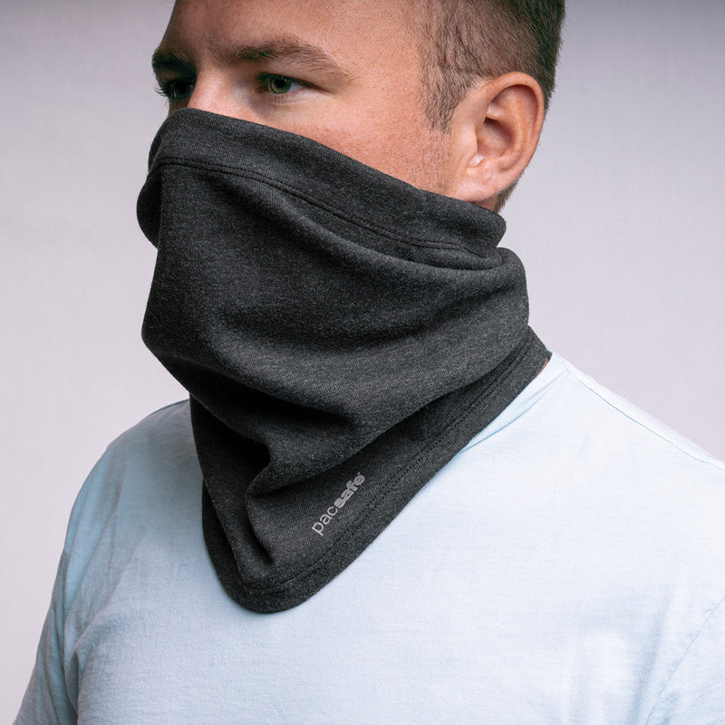 Neck Gaiter, Heather Charcoal