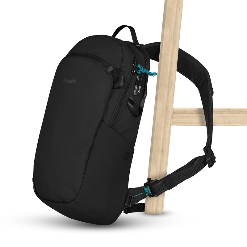 Pacsafe® ECO 12L anti-theft sling backpack, Black