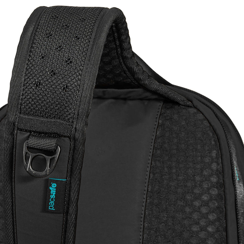 Pacsafe® ECO 12L anti-theft sling backpack, Black