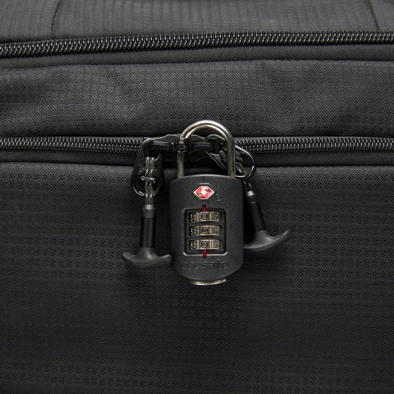 Pacsafe® Prosafe® 1000 Travel Sentry® Approved combination padlock, Black