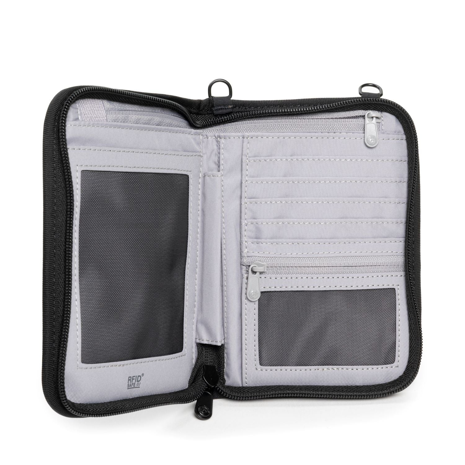 Pacsafe® RFIDsafe® V150 RFID blocking compact organizer