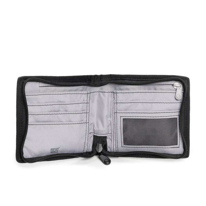 Pacsafe® RFIDsafe™ Z100 RFID blocking bifold wallet, Black