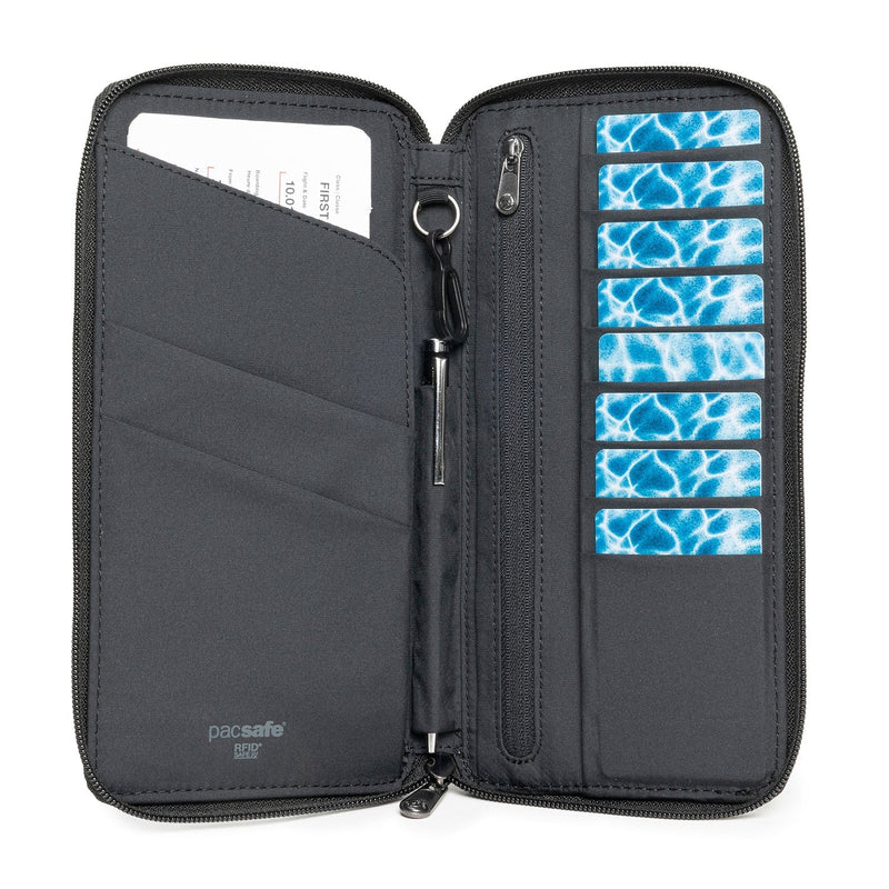 Pacsafe® RFIDsafe® RFID blocking gadget pouch, Black