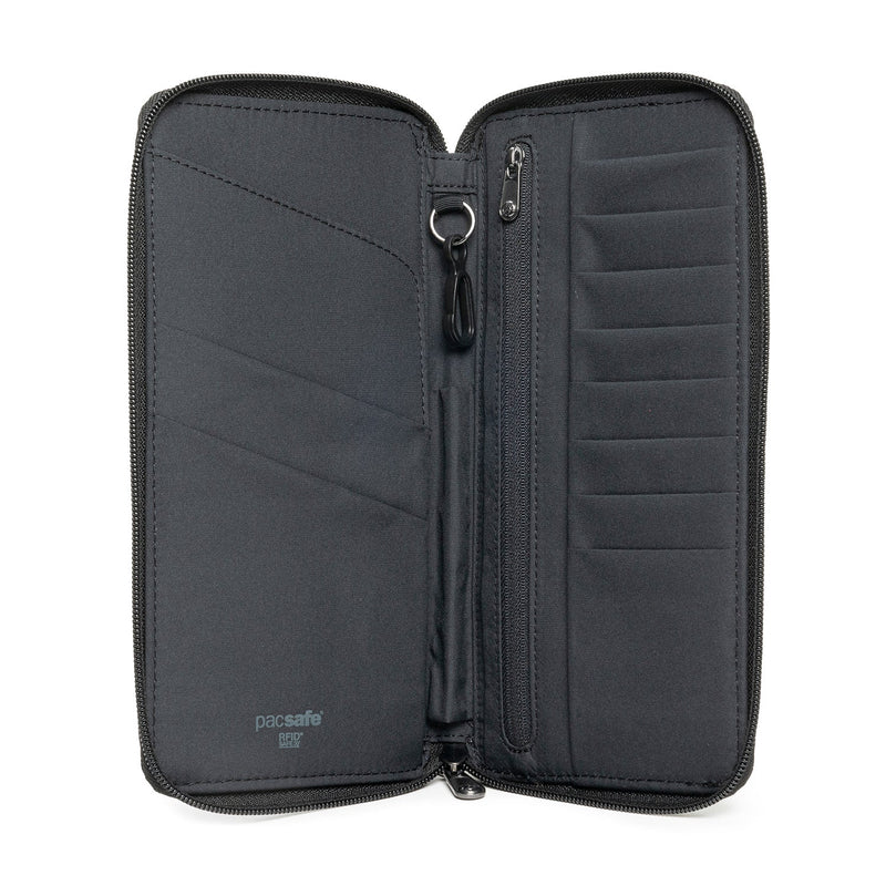 Pacsafe® RFIDsafe® RFID blocking gadget pouch, Black