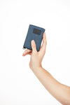 RFIDsafe RFID Blocking Trifold Wallet, Dark Denim